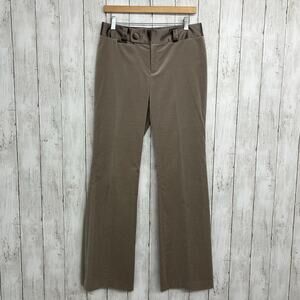 Banana Republic Martin Fit Stretch Satin Wide Leg Dressy Work Business Pants 8